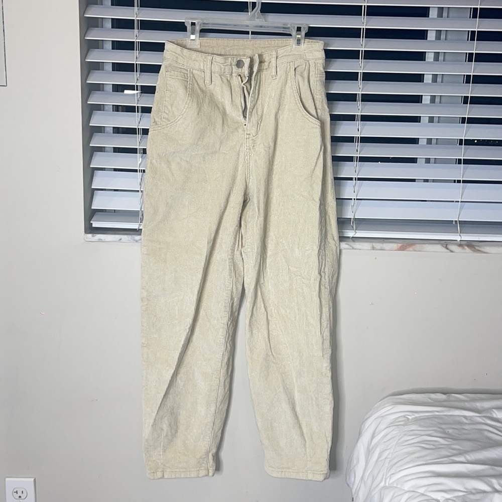 Cream color pants